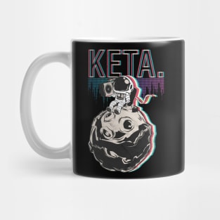 Techno Electro Music Keta Astronaut Mug